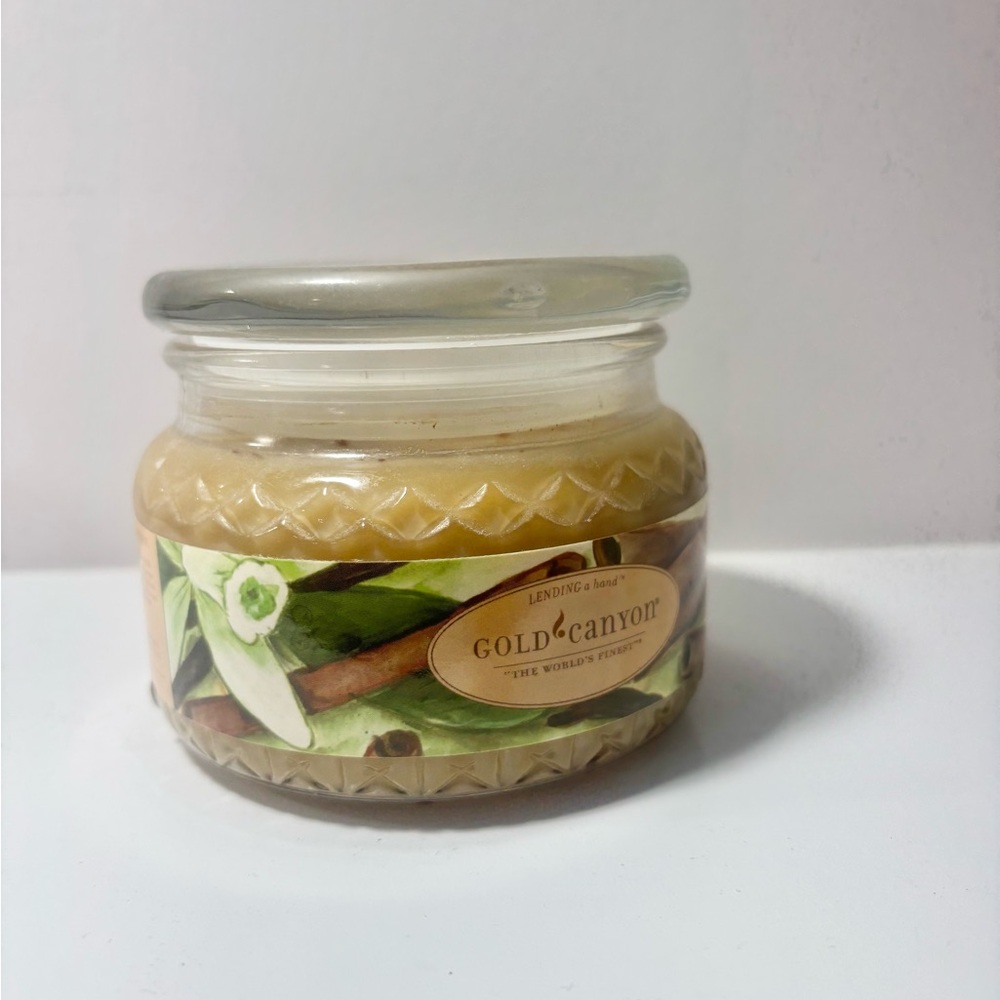 Gold Canyon Vanilla Cinnamon Candle 8 oz Double Wick - Picture 1 of 5
